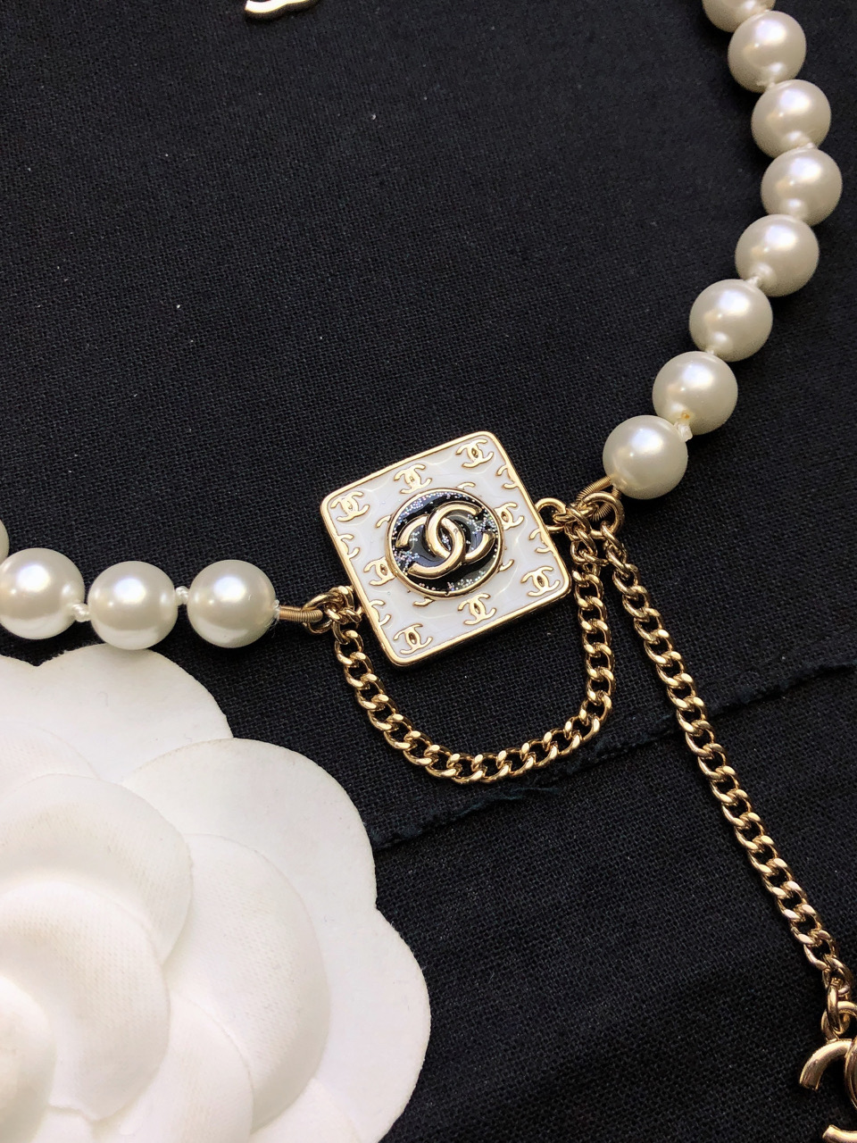 一比一復刻CHANEL24C項鏈流蘇針織項鏈