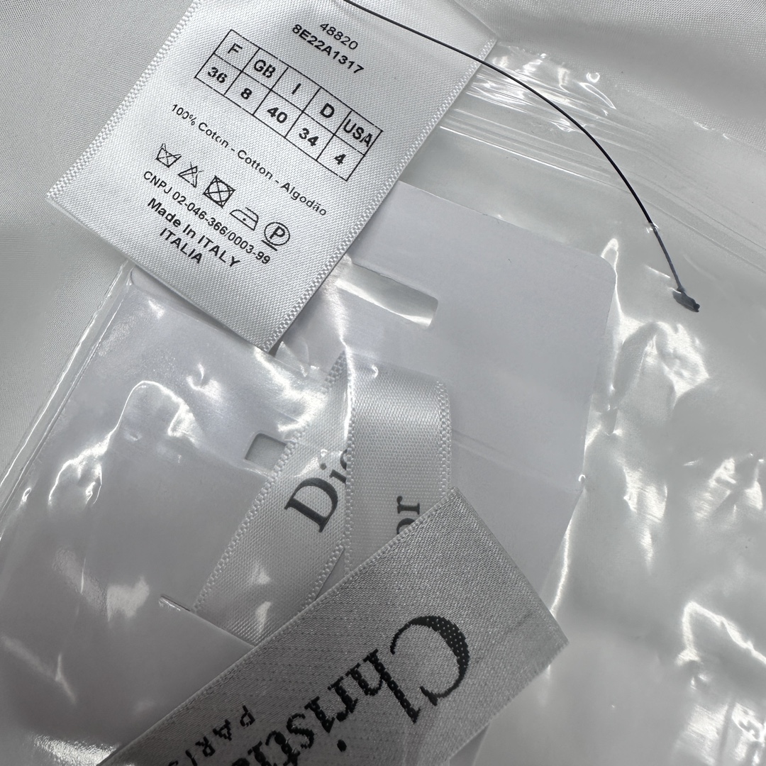 春夏系列女款連衣裙 全棉材質 DIOR印花吊帶連衣裙