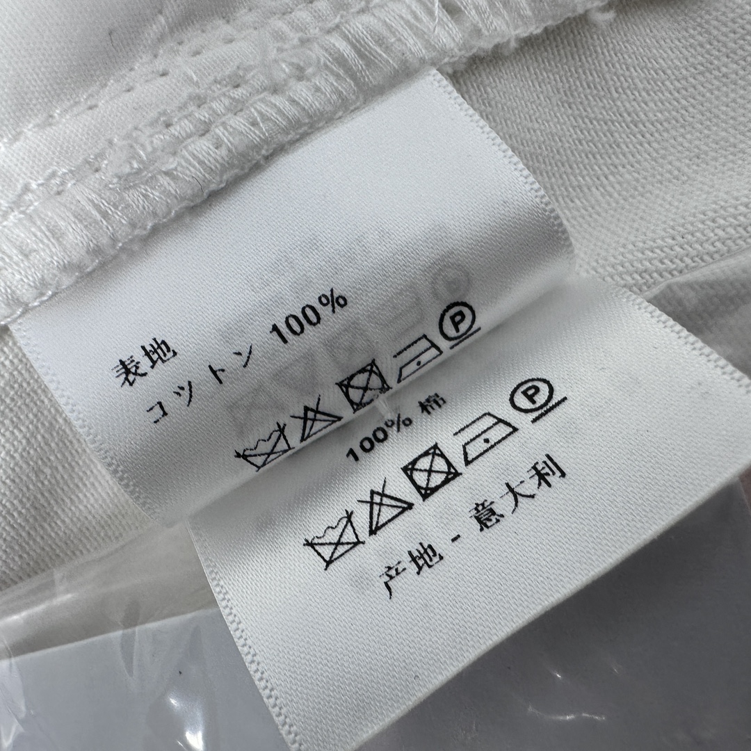 印花毛邊女款高仿DIOR牛仔短褲女款牛仔白色褲子