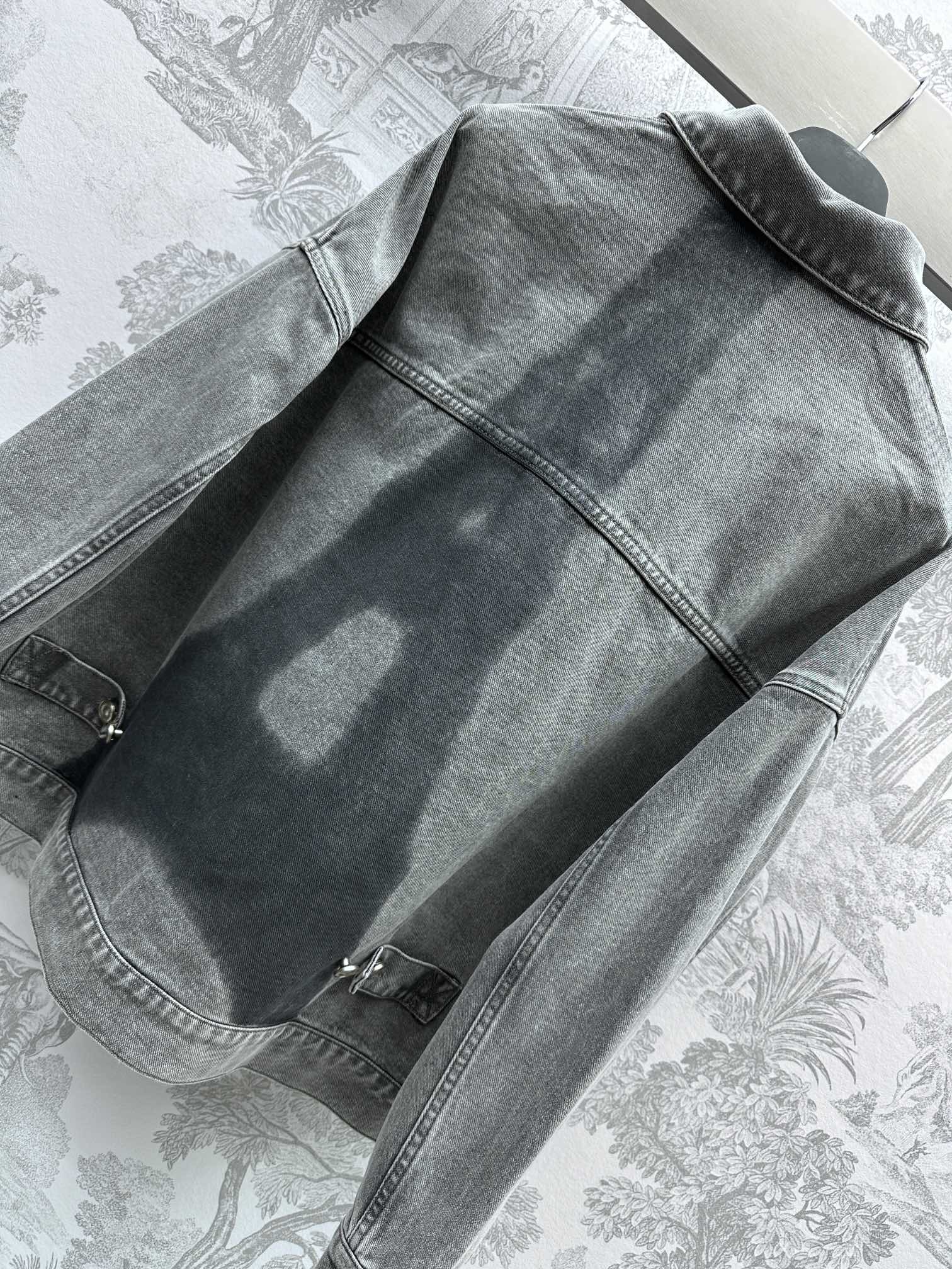 DIOR原單衣服純棉女款牛仔外套牛仔夾克