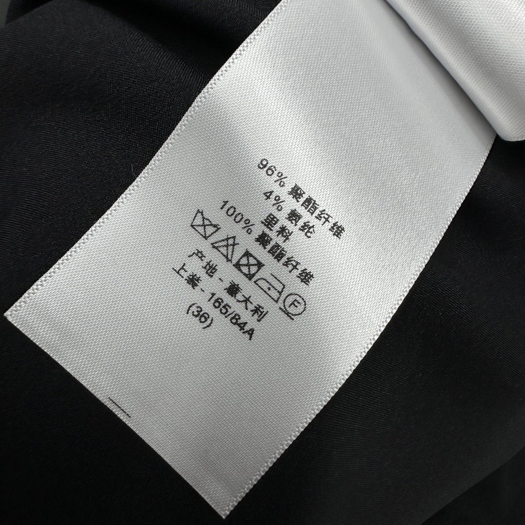頂級原單DIOR迪奧女裝衣服無袖馬甲裙 黑色
