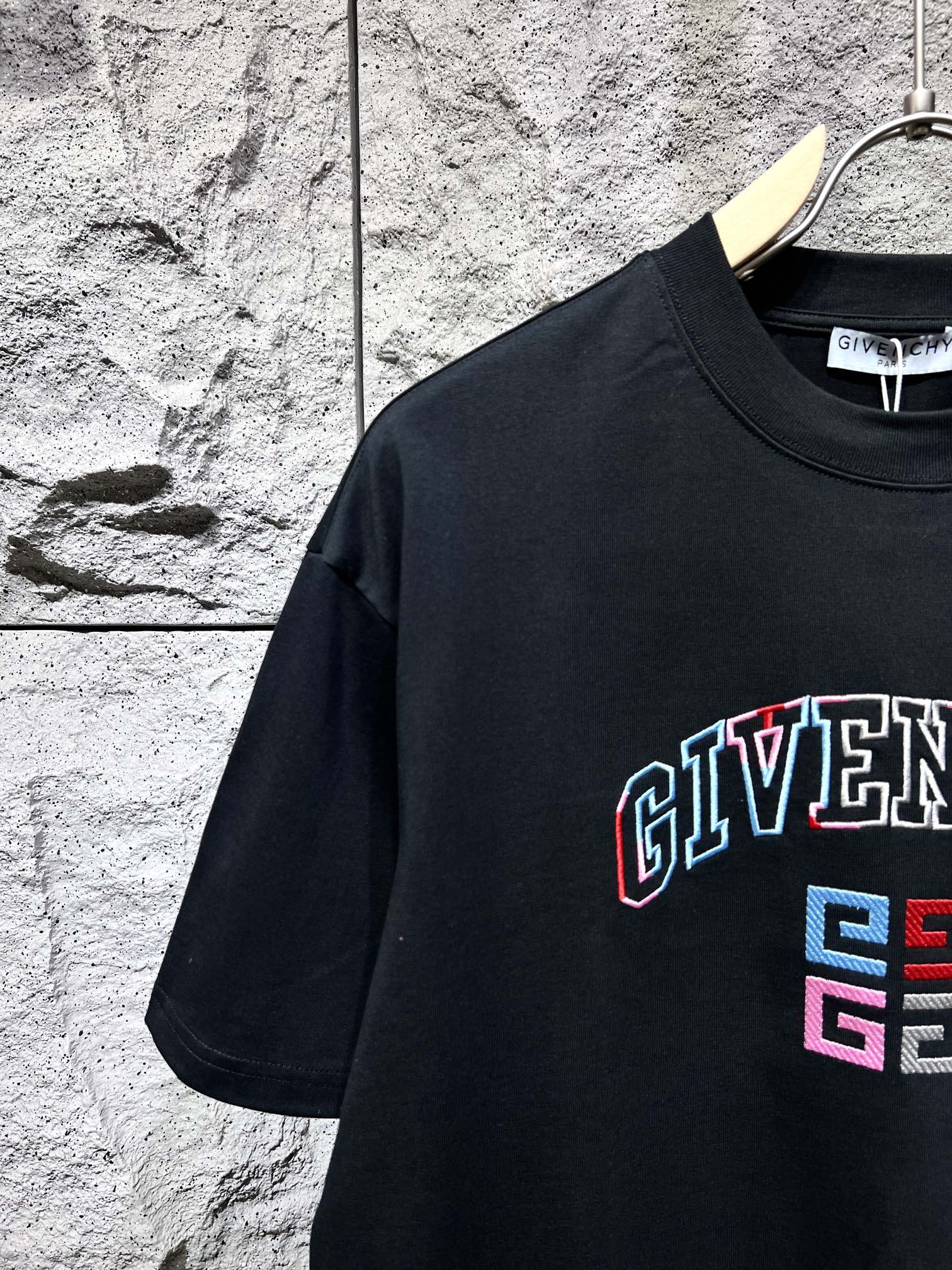 Givenchy高仿紀梵希定制純棉男裝休閒短袖T恤