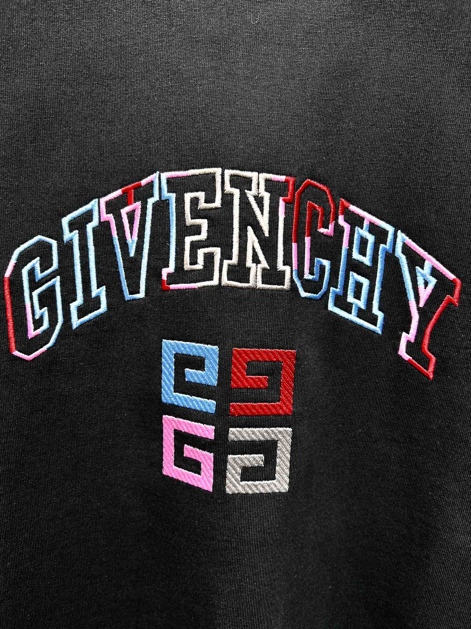 Givenchy高仿紀梵希定制純棉男裝休閒短袖T恤