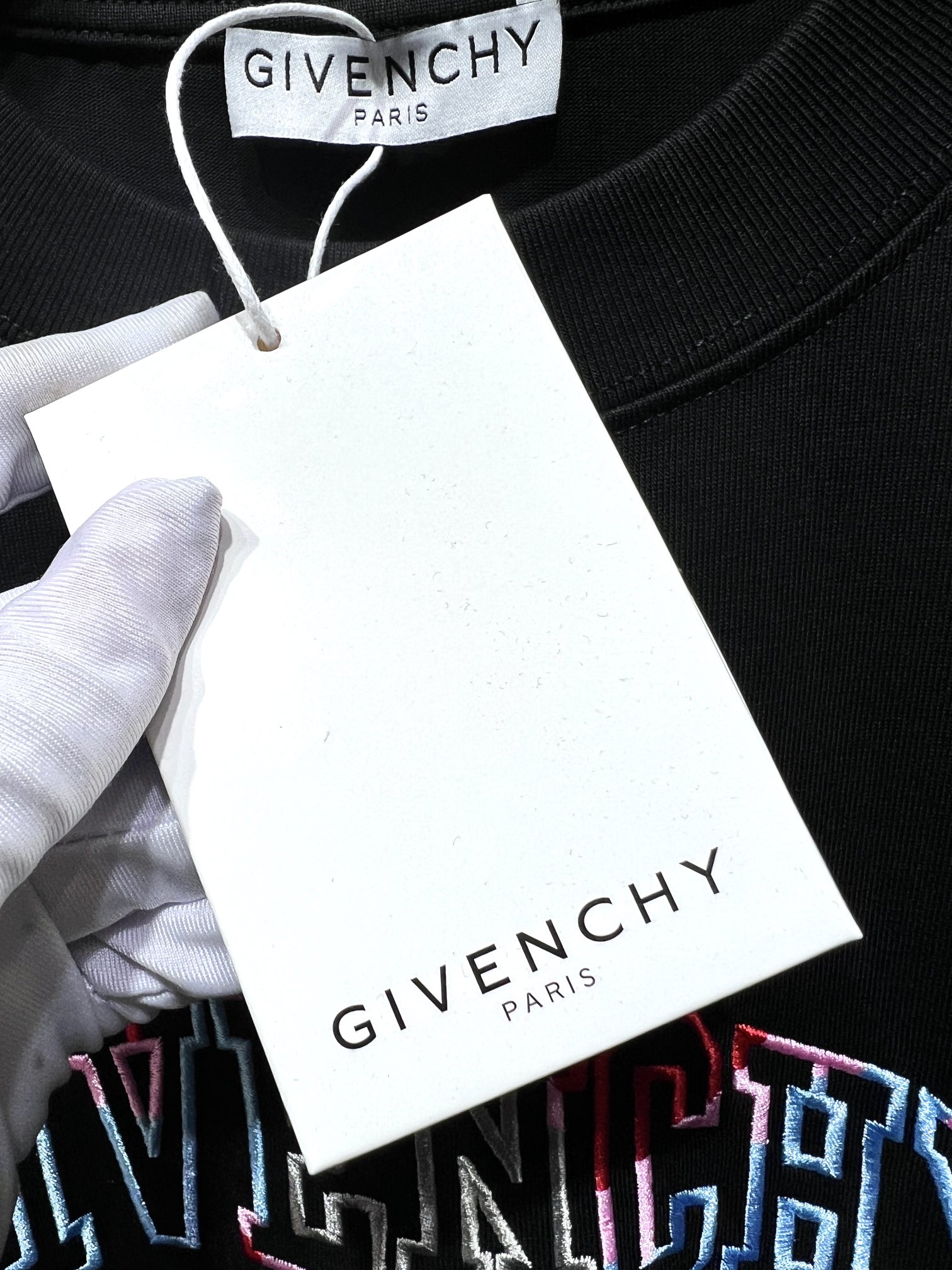 Givenchy高仿紀梵希定制純棉男裝休閒短袖T恤