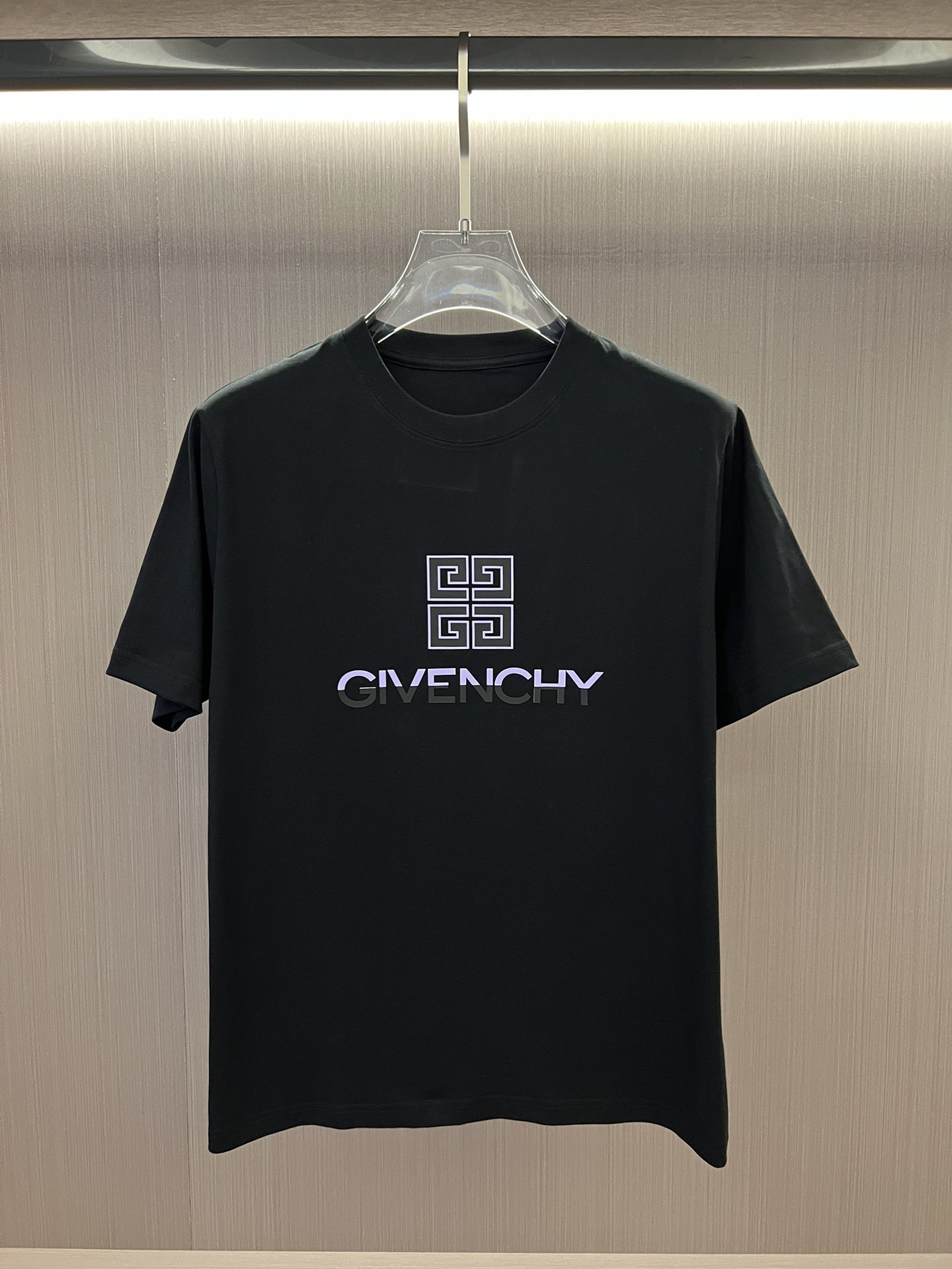 紀梵希頂級原單短袖印花T恤 純棉 logo刺繡