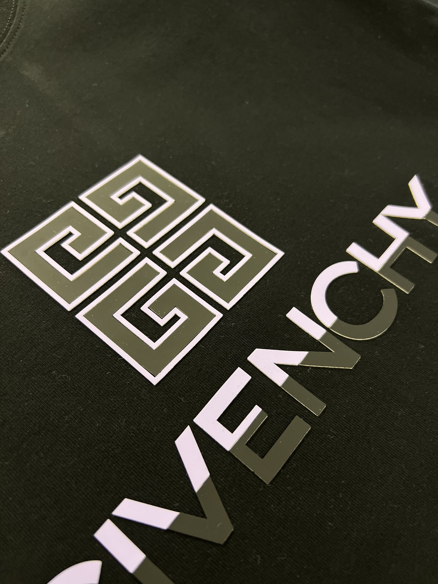 紀梵希頂級原單短袖印花T恤 純棉 logo刺繡
