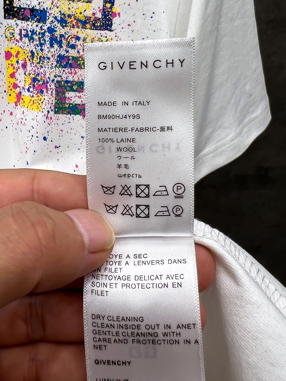 Givench 紀梵希高仿男裝休閒短袖T恤