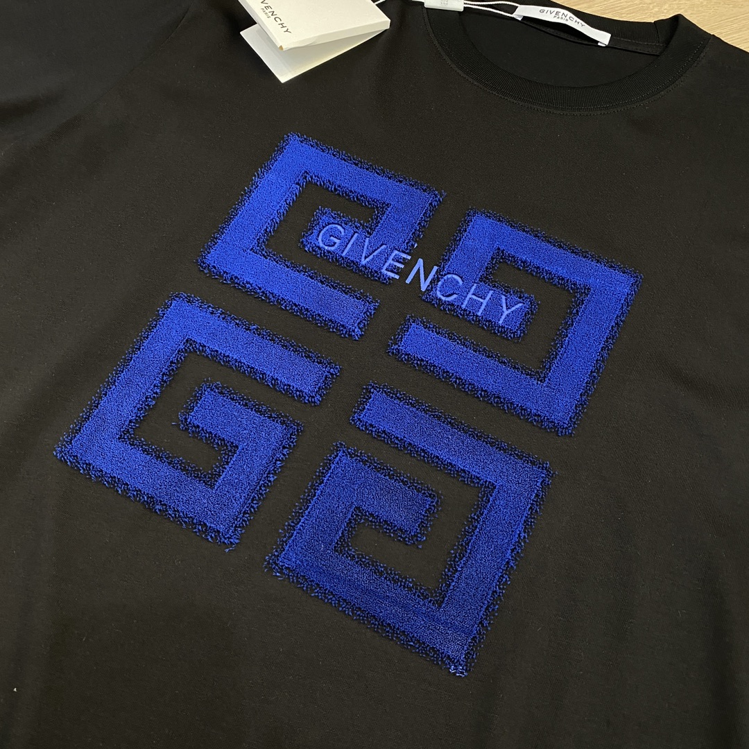 紀梵希原單春夏新款短袖T恤 刺繡logo