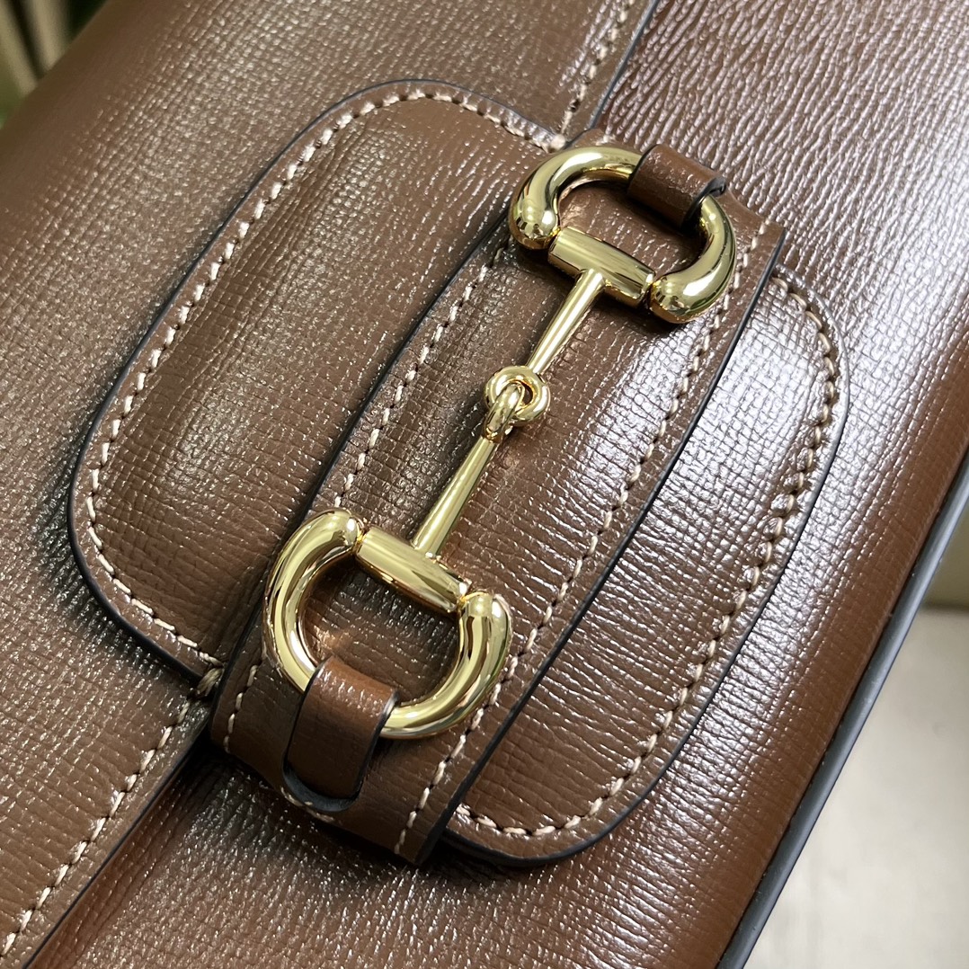 Gucci Horsebit 1955系列高仿肩背包單肩包女士真皮斜挎包