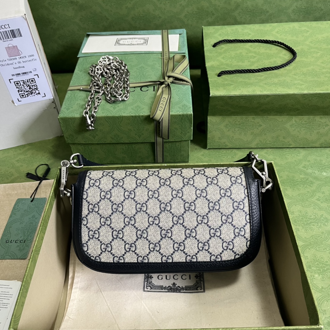 Gucci Horsebit 1955高仿古馳真皮肩背包一比一復刻
