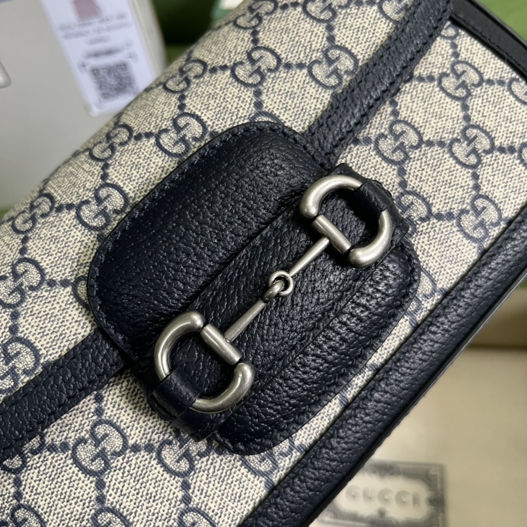 Gucci Horsebit 1955高仿古馳真皮肩背包一比一復刻