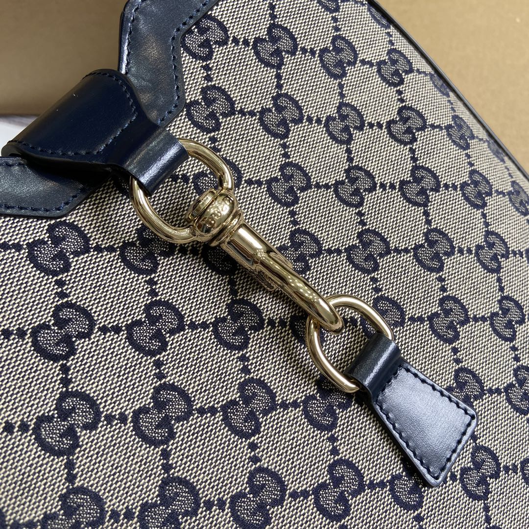 頂級復刻Original GG帆布材質Gucci高仿包包 水桶包男女同款