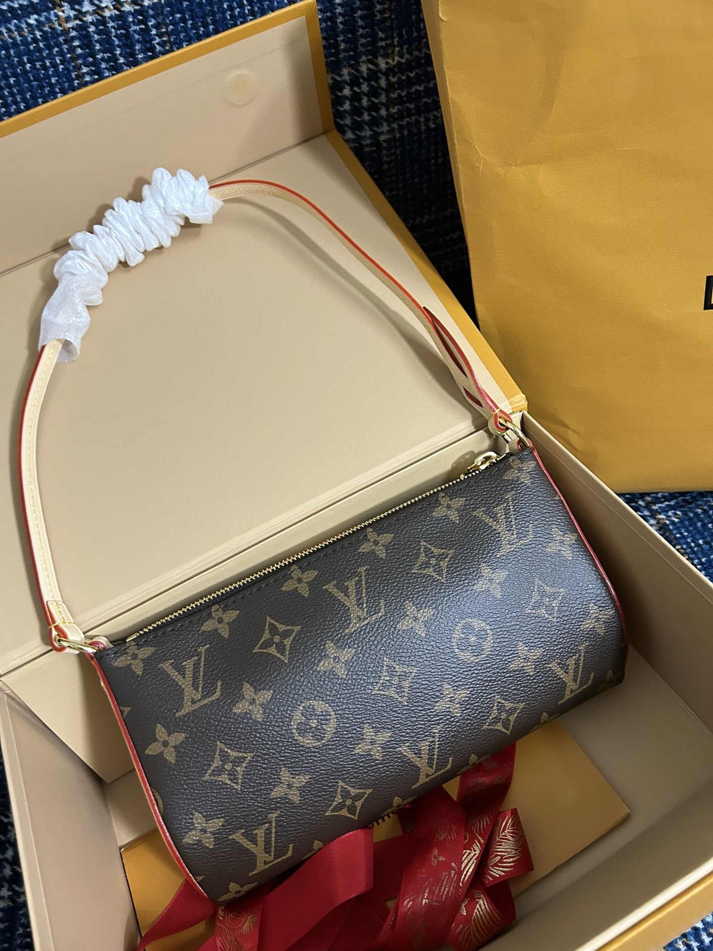 頂級原單M47123Pochette Tirette 單肩包手提包 女款LV