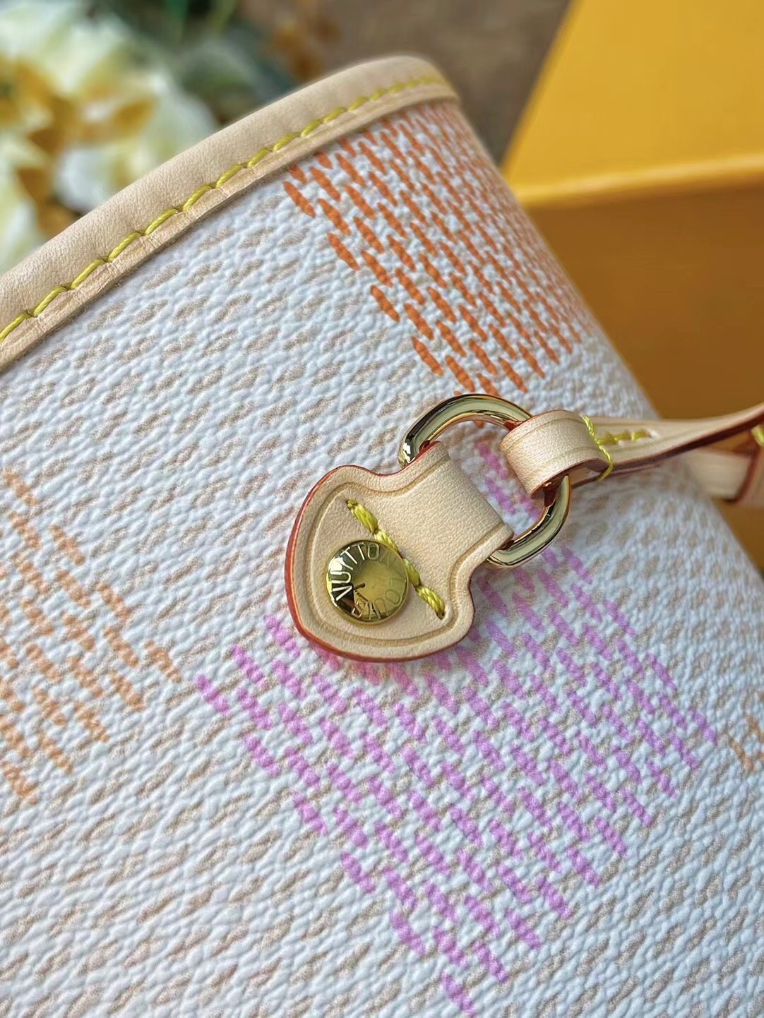高仿LV40668 MNeverfull 中號手袋女士手提包