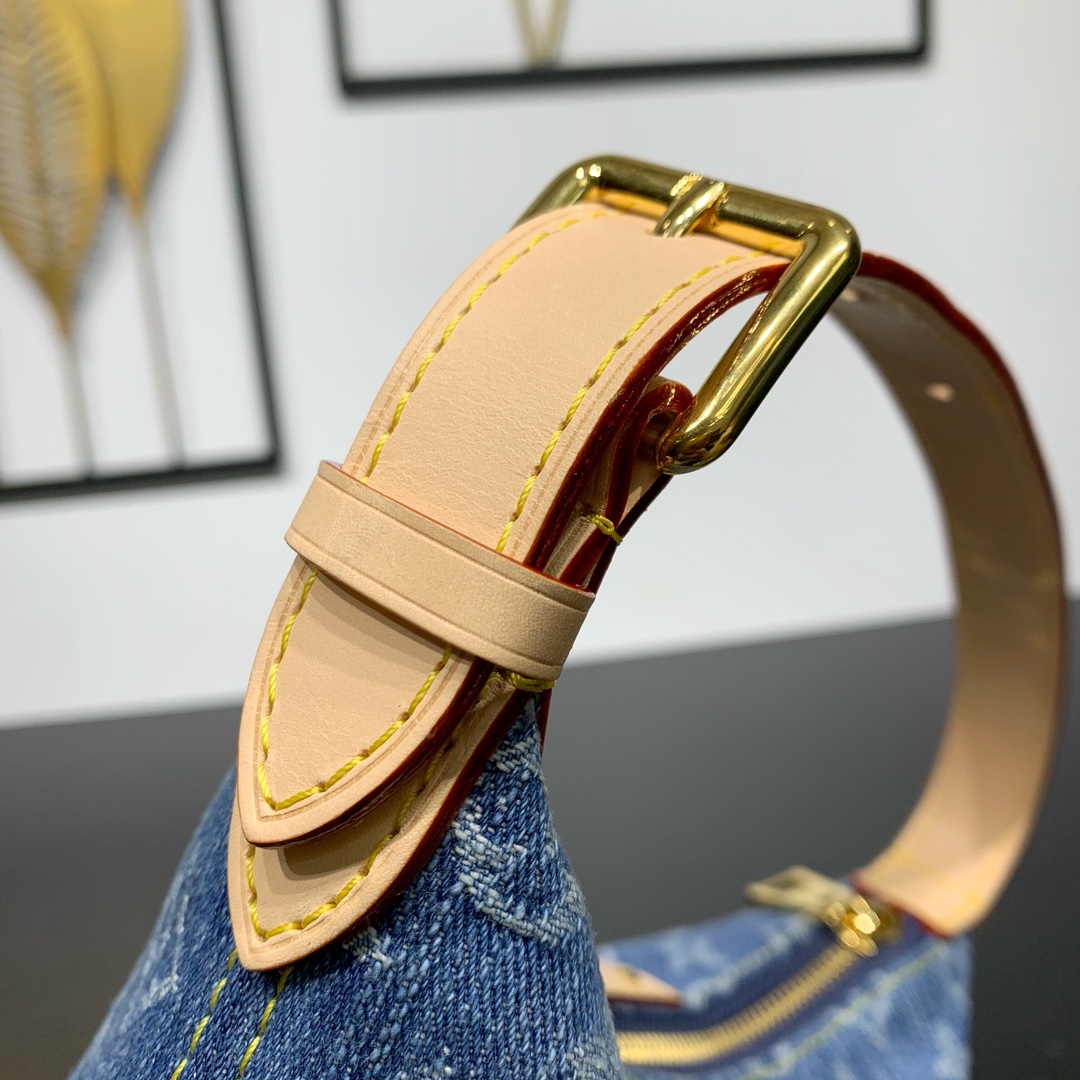 Hills Pochette 手提包路易威登包包高仿Monogram Denim 帆布M82949