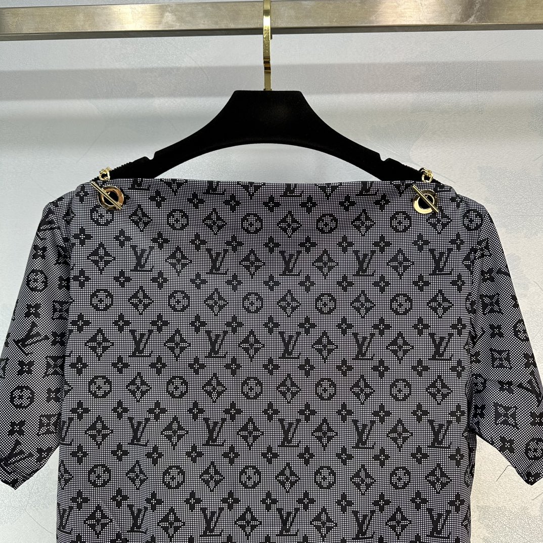 路易威登頂級高仿Monogram老花字母短袖T恤女款