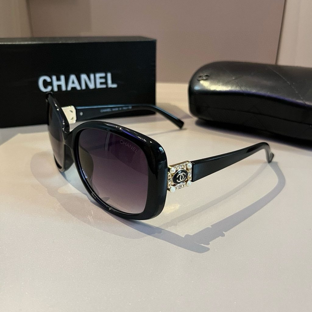 CHANEL頂級復刻高仿太陽鏡男女皆宜 復古色調 大型塑膠鏡框