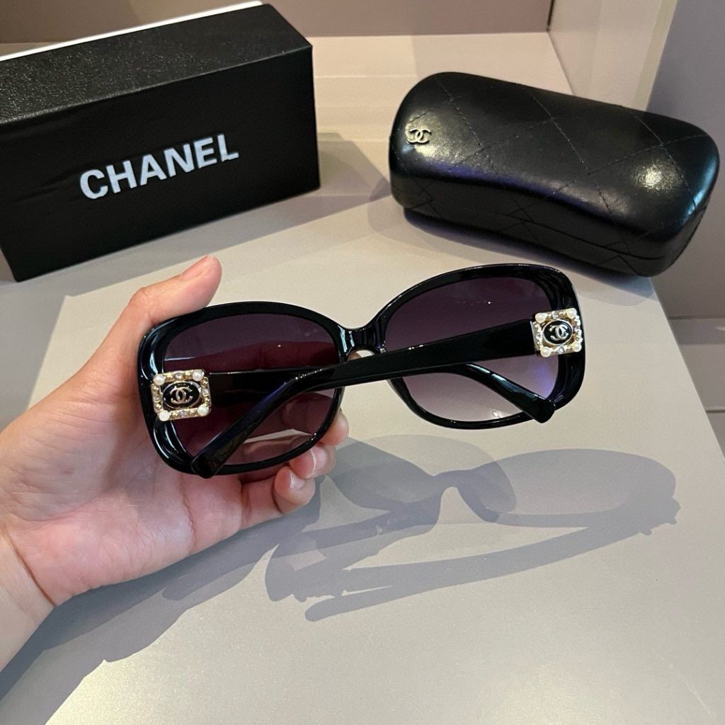 CHANEL頂級復刻高仿太陽鏡男女皆宜 復古色調 大型塑膠鏡框