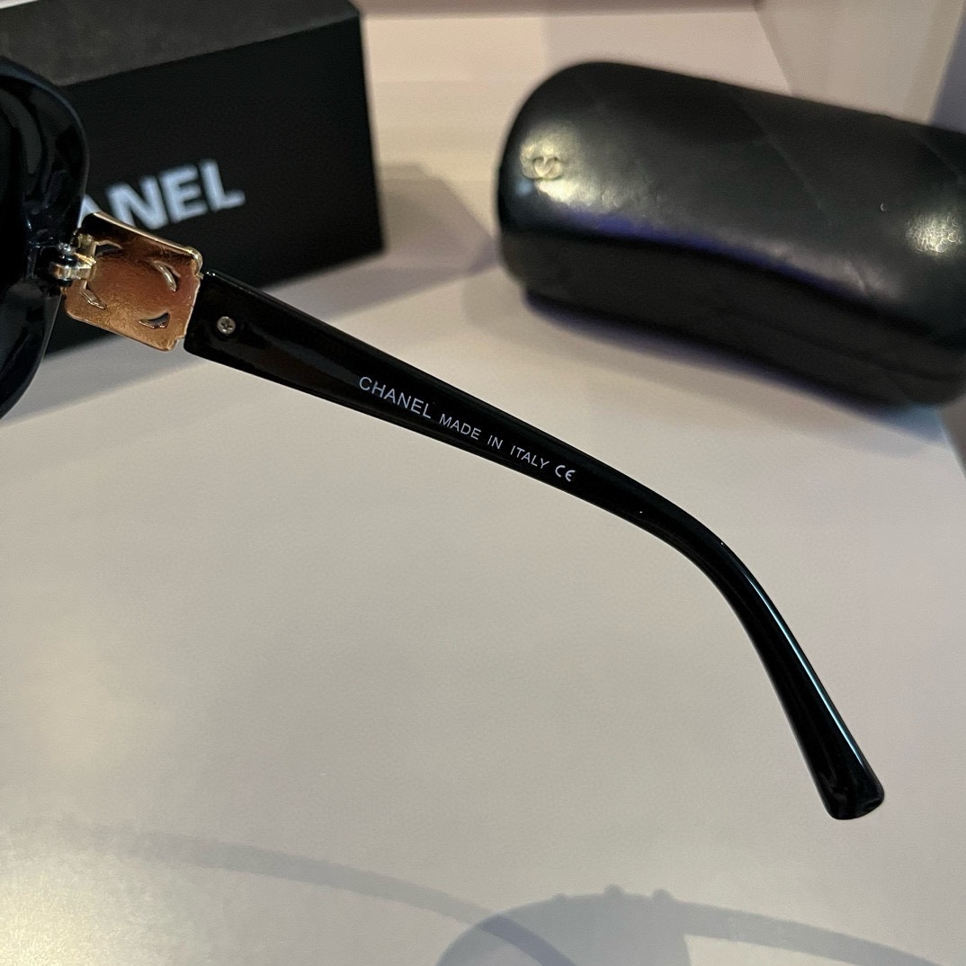 CHANEL頂級復刻高仿太陽鏡男女皆宜 復古色調 大型塑膠鏡框