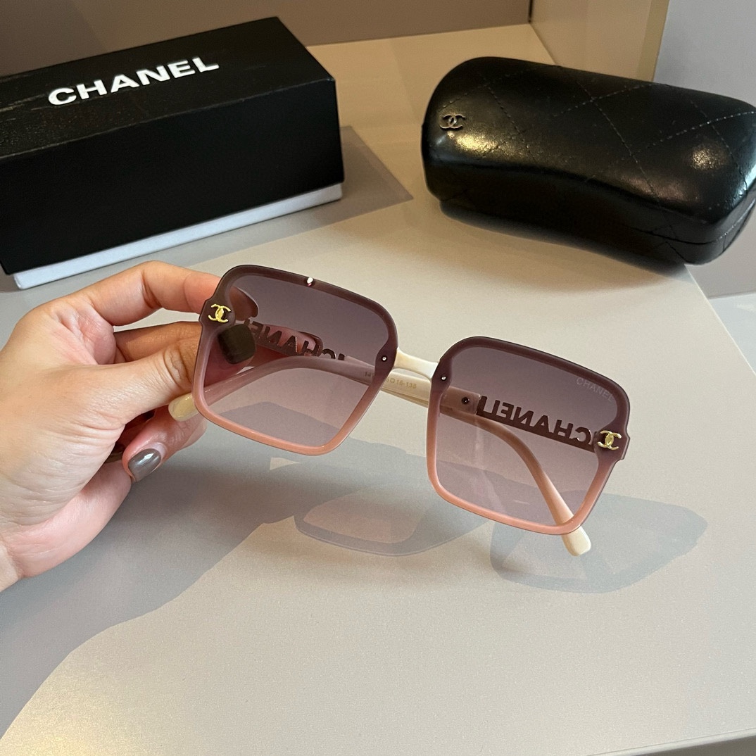 CHANEL香奈兒高仿墨鏡男女同款大框眼鏡