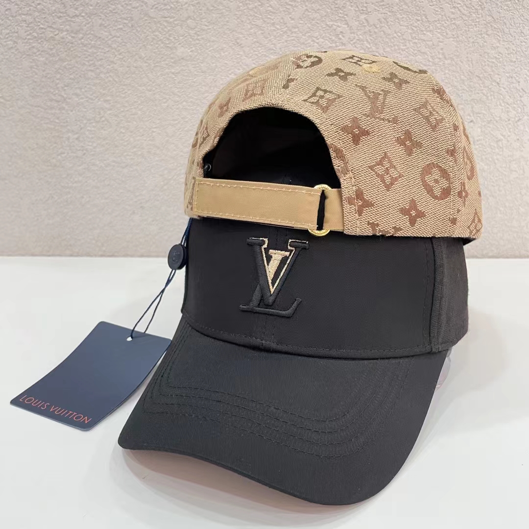頂級復刻奢侈品路易威登LV鴨舌帽高爾夫帽子