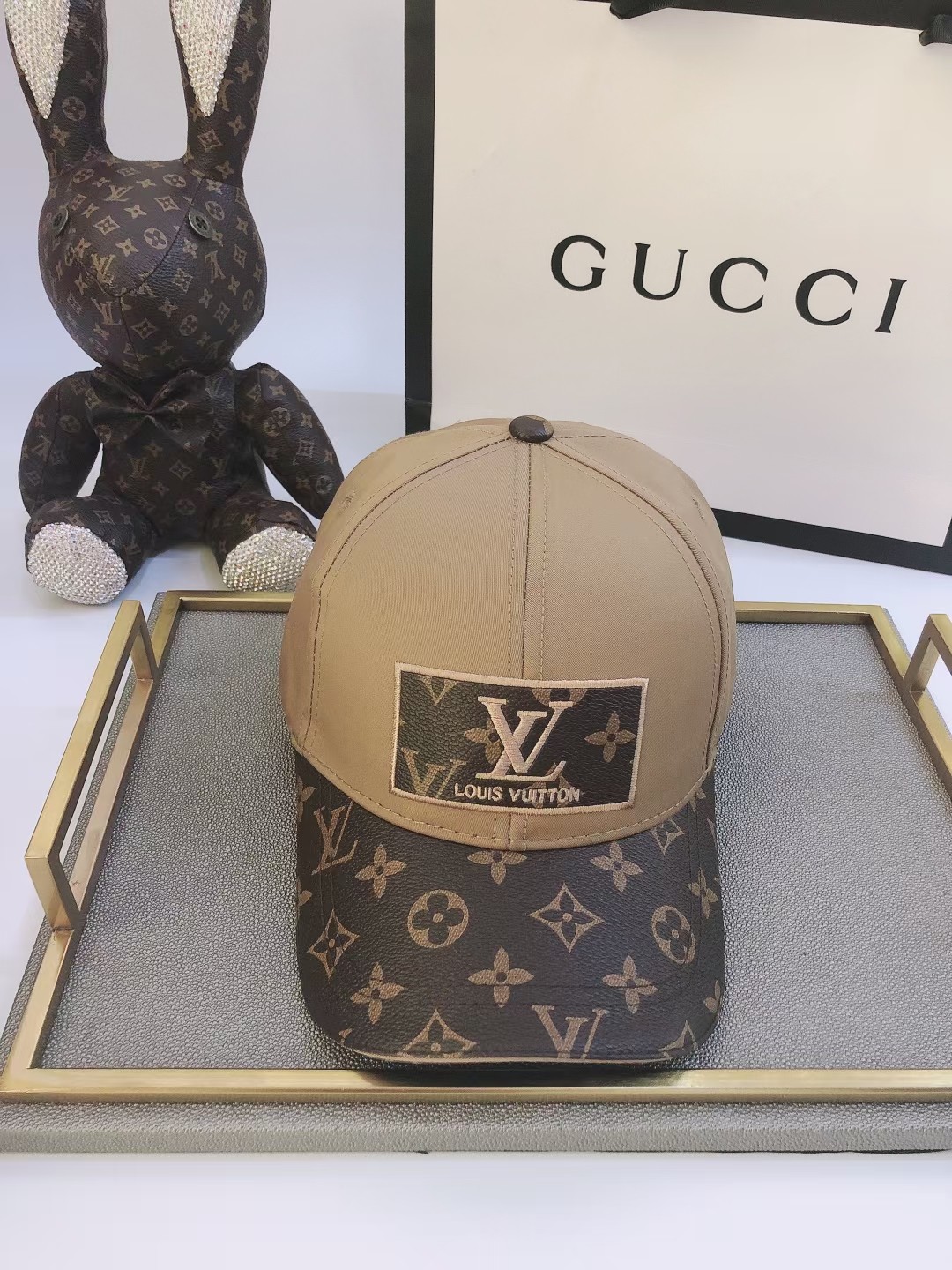 頂級復刻路易威登LV高版本鴨舌帽高爾夫帽子