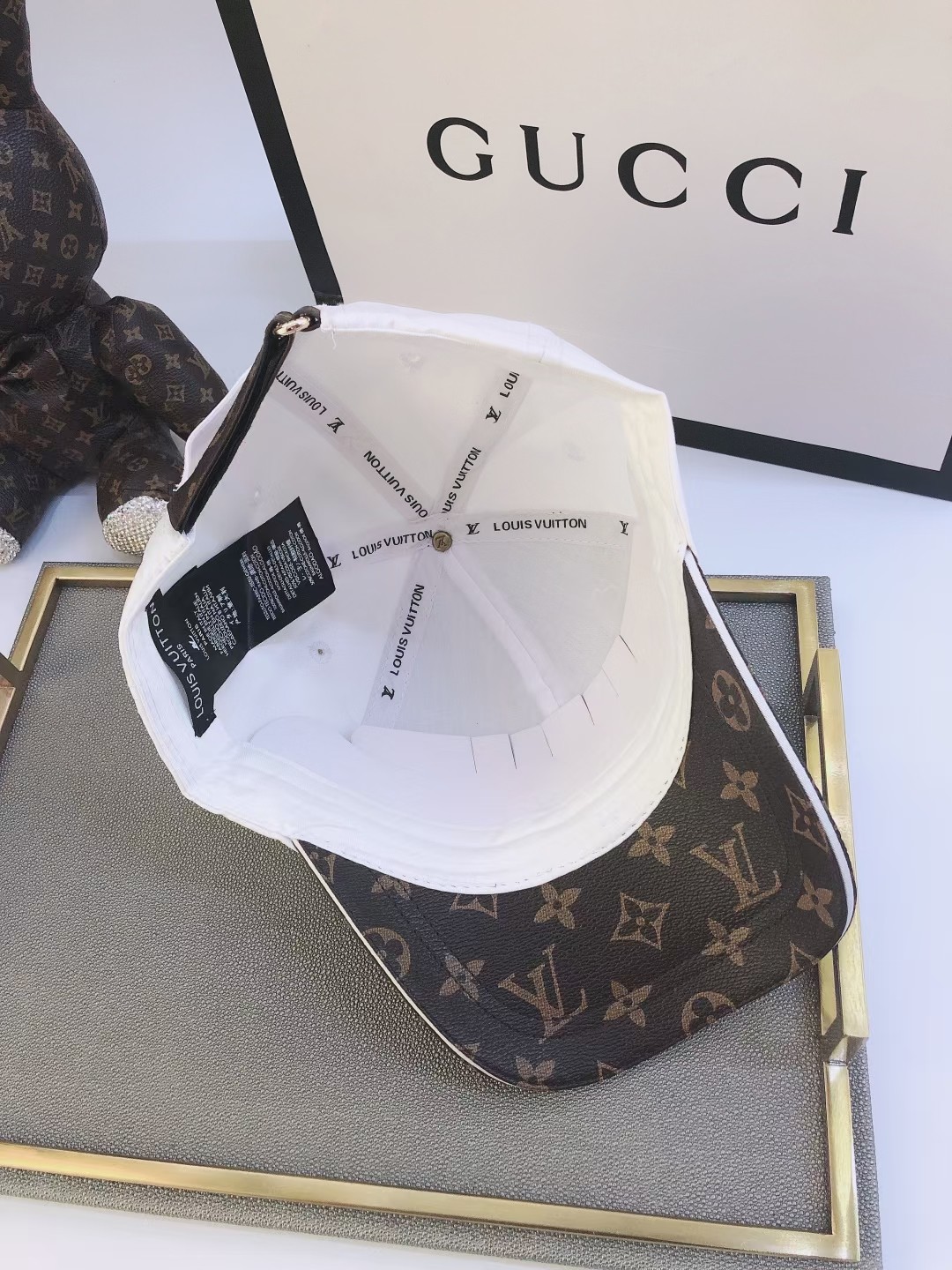 頂級復刻路易威登LV高版本鴨舌帽高爾夫帽子