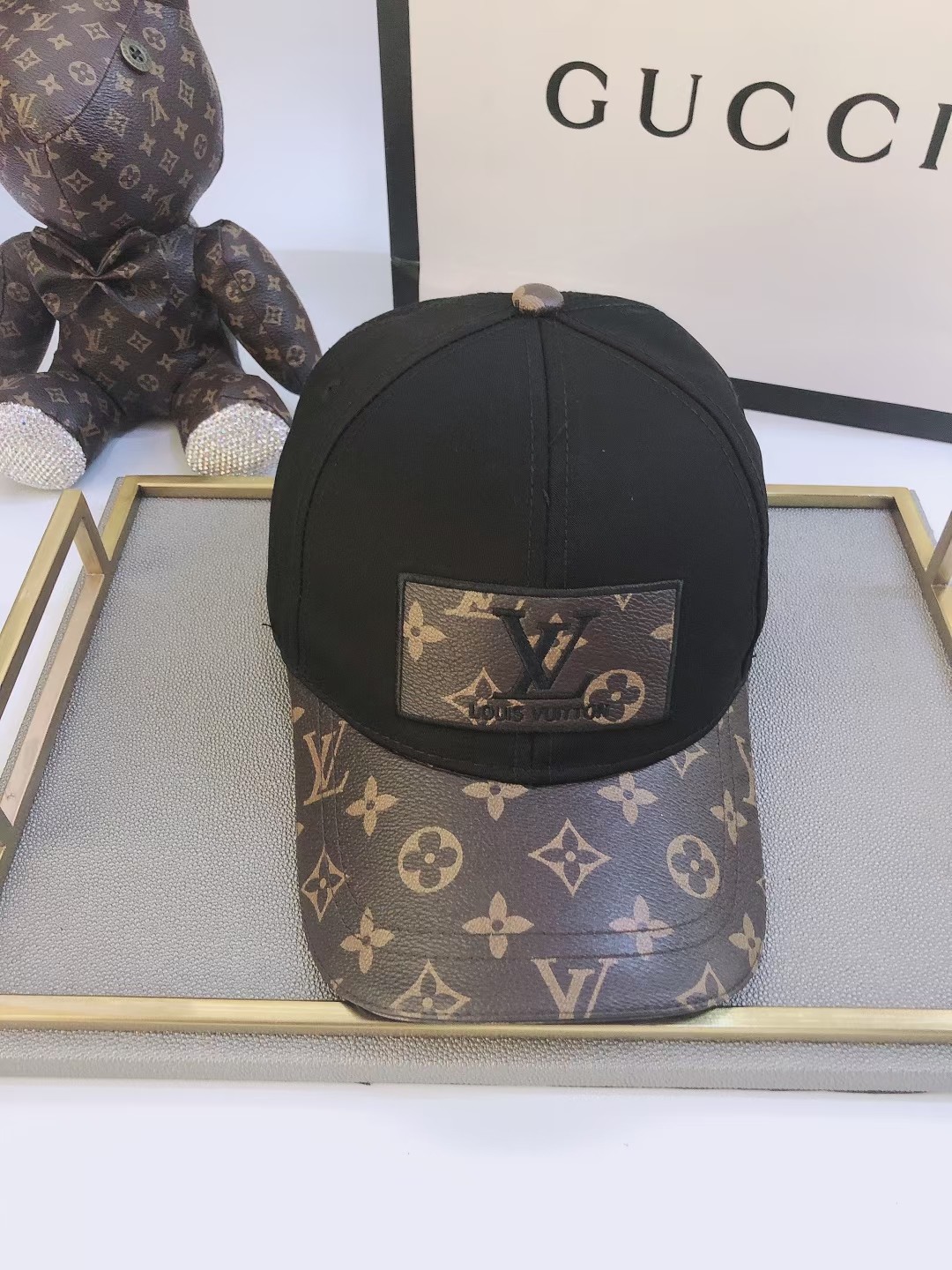頂級復刻路易威登LV高版本鴨舌帽高爾夫帽子