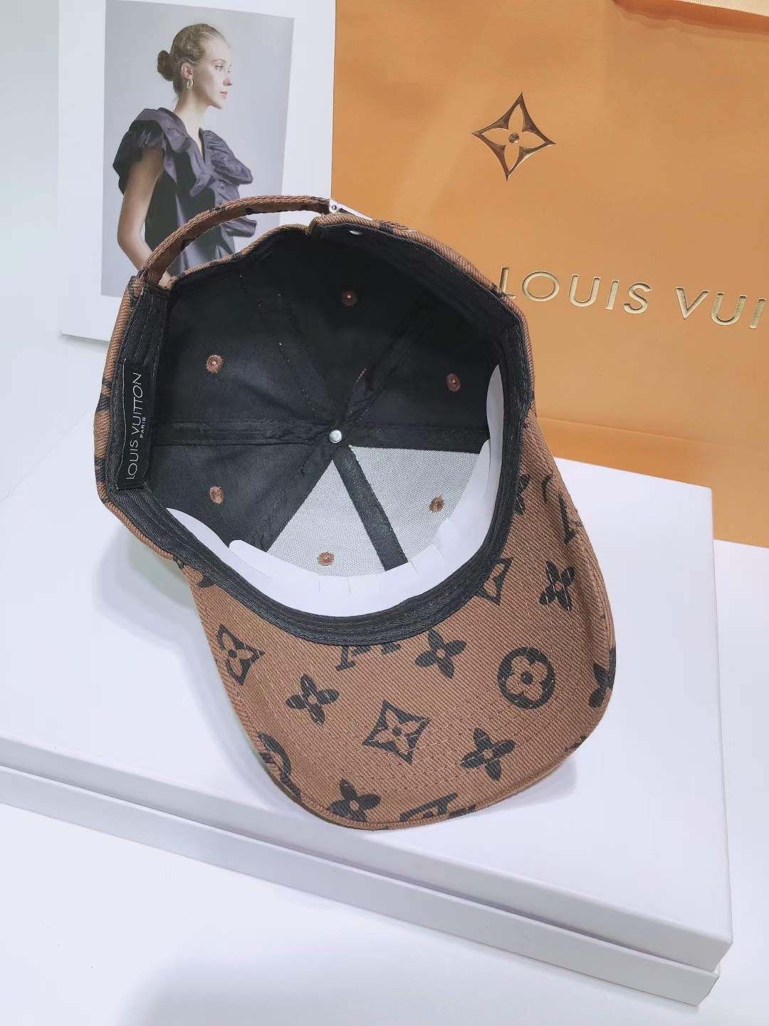 頂級原單路易威登LV鴨舌帽時尚印花棒球帽
