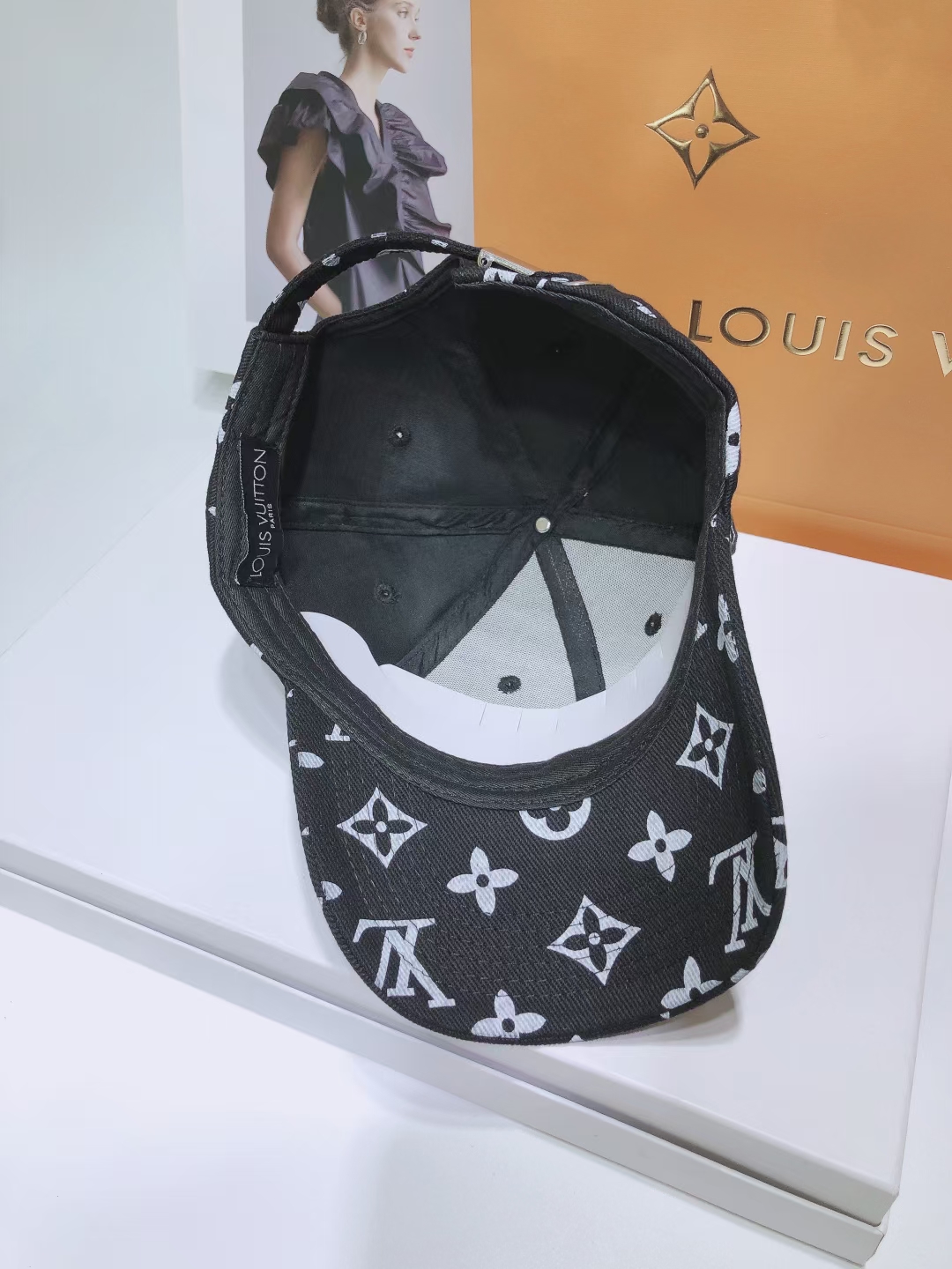 頂級原單路易威登LV鴨舌帽時尚印花棒球帽
