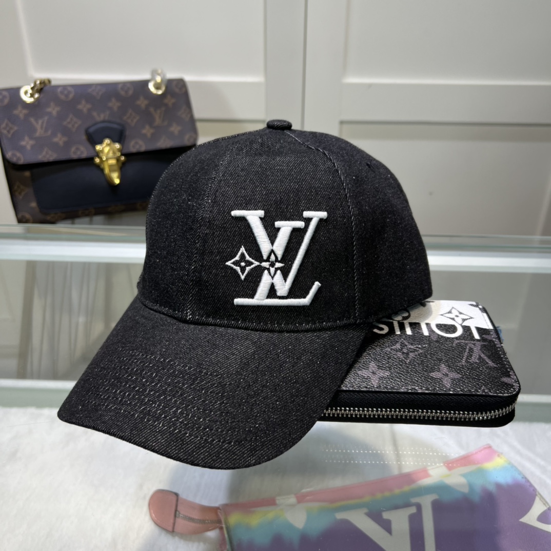頂級原單路易威登LV刺繡棒球帽 男女通用