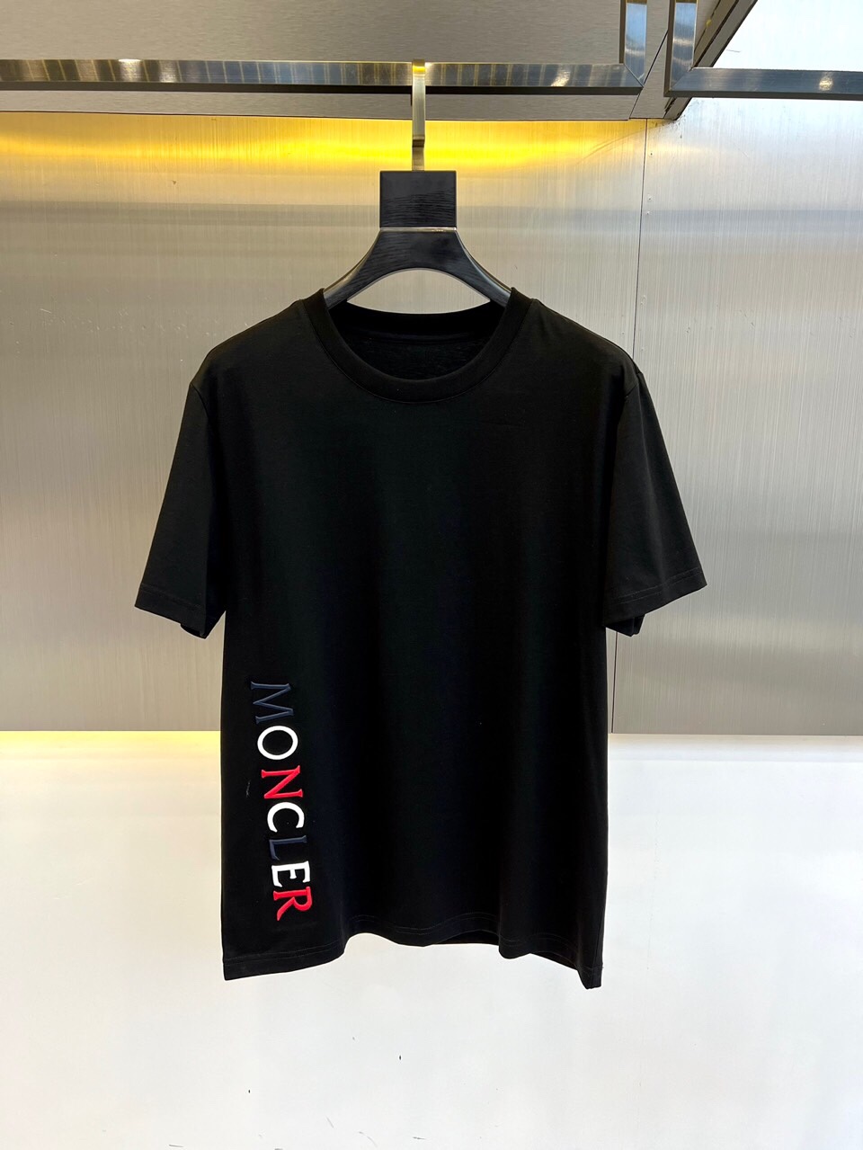 頂級高仿蒙口男裝短袖衣服圓領T恤修身