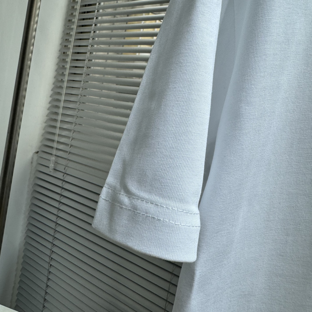 高仿男裝蒙口印花短袖純棉衣服 官網同步款式定制面料
