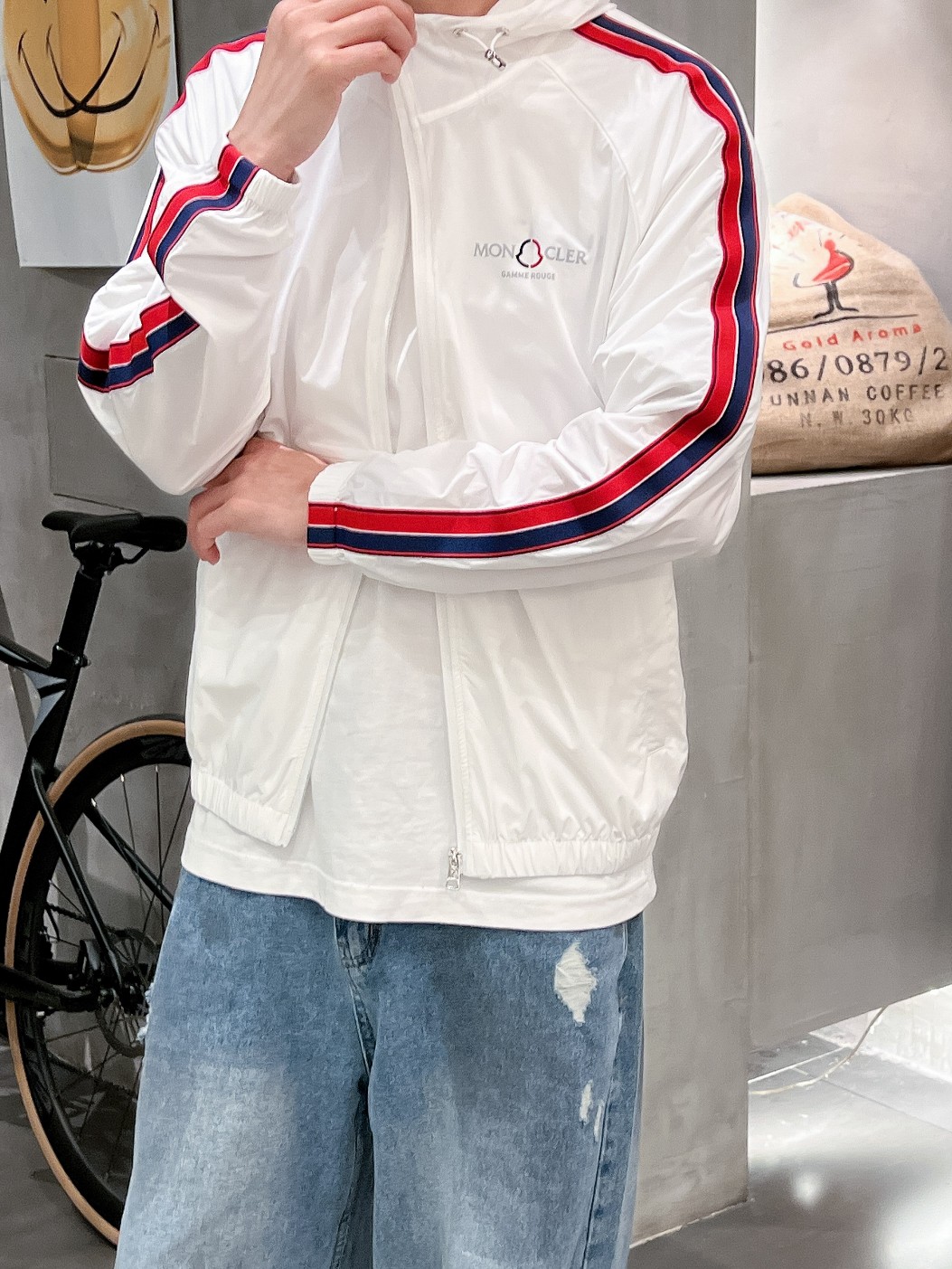 蒙口頂級高仿防曬服薄款夾克外套 活動效果更好 頂級面料