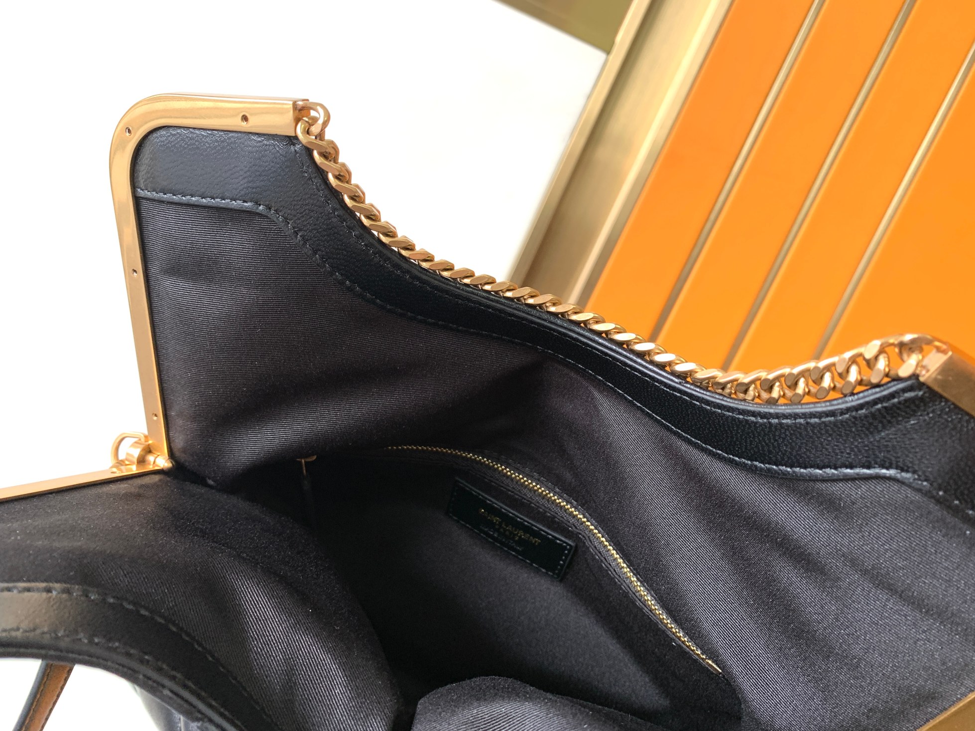 高仿複刻YSL聖羅蘭包包 SAINT LAURENT CERNIERA 包袋 黑色