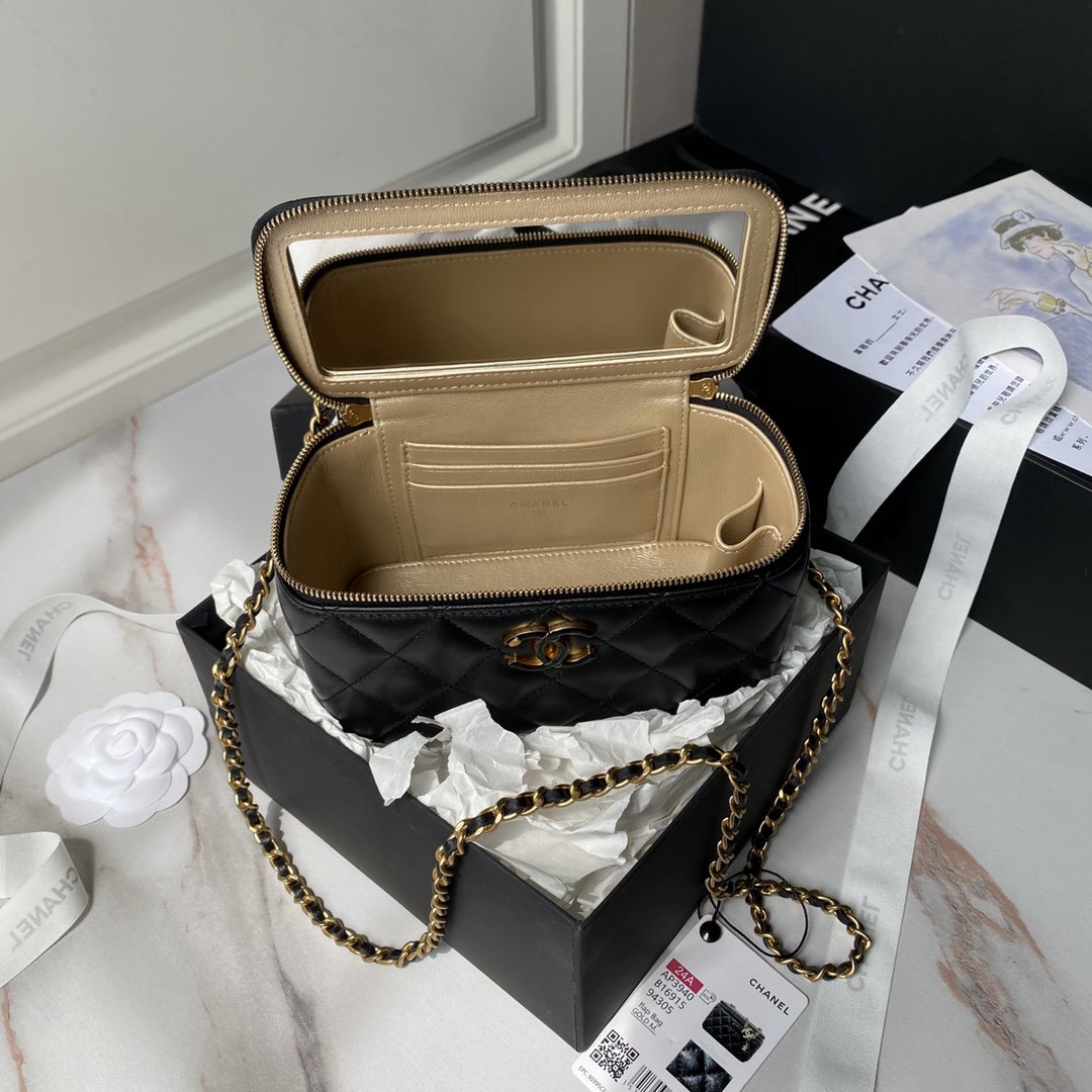 CHANEL香奈兒頂級復刻ap39402024新品化妝包單肩包