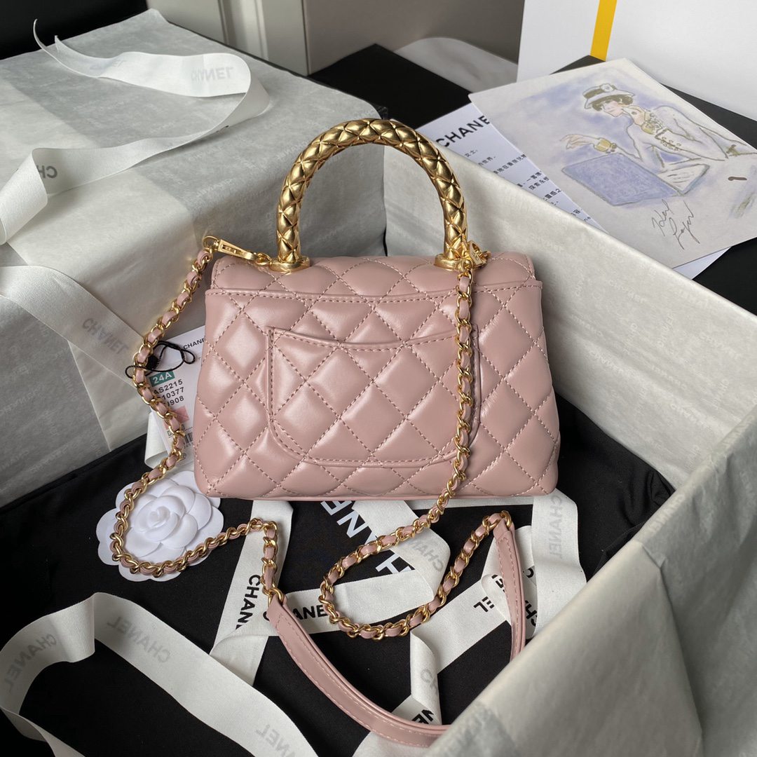 CHANEL高仿cocohandle經典之作貴氣奢華手提包斜挎包