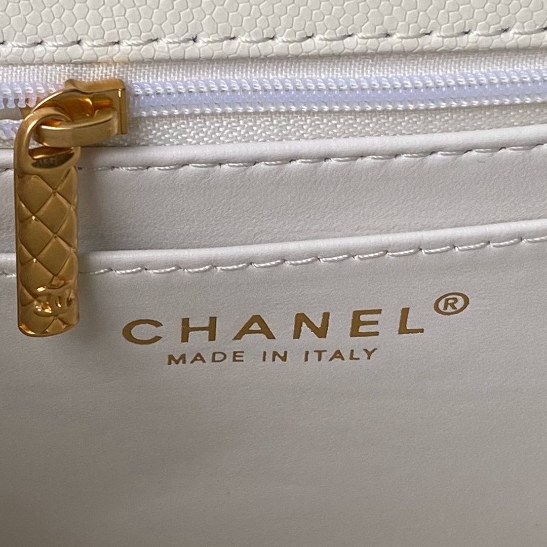 AS4957 CHANEL香奈兒一比一真皮包包手提包mini斜挎包17×21×8.5cm