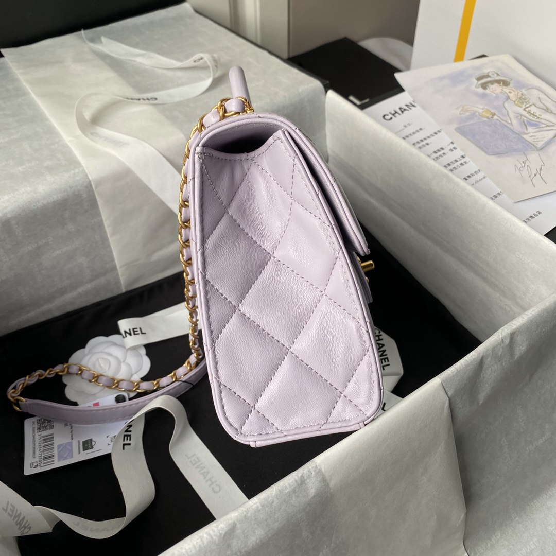 CHANEL精仿17×21×8.5cm女款手提包mini斜挎包