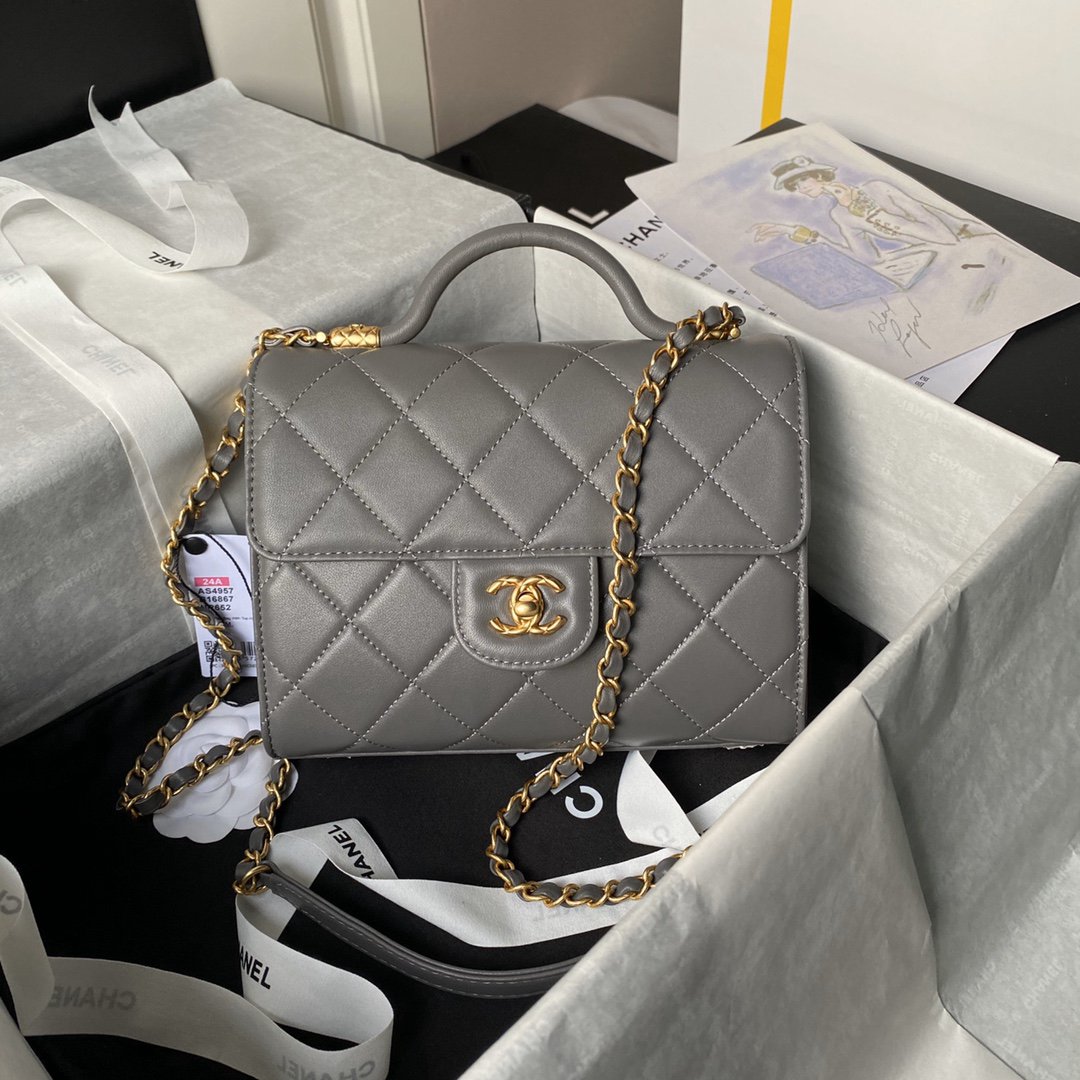 CHANEL高級手工系列頂級復刻女士斜挎包手提包