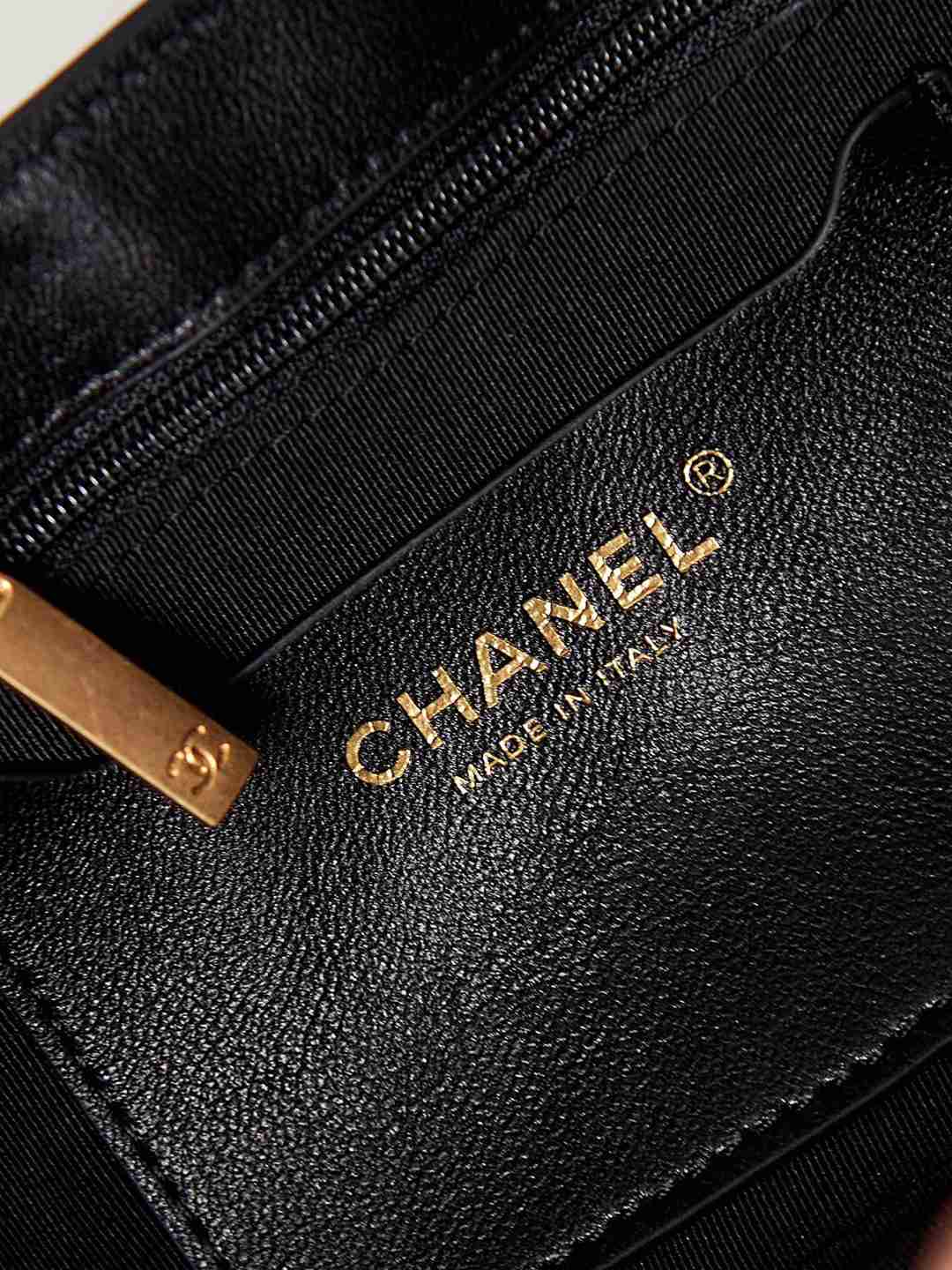 原單奢侈品CHANEL真皮郵差包流浪包2023新品