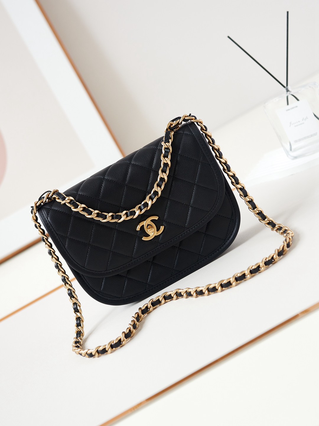 CHANEL香奈兒一比一馬鞍包全新品專櫃同步
