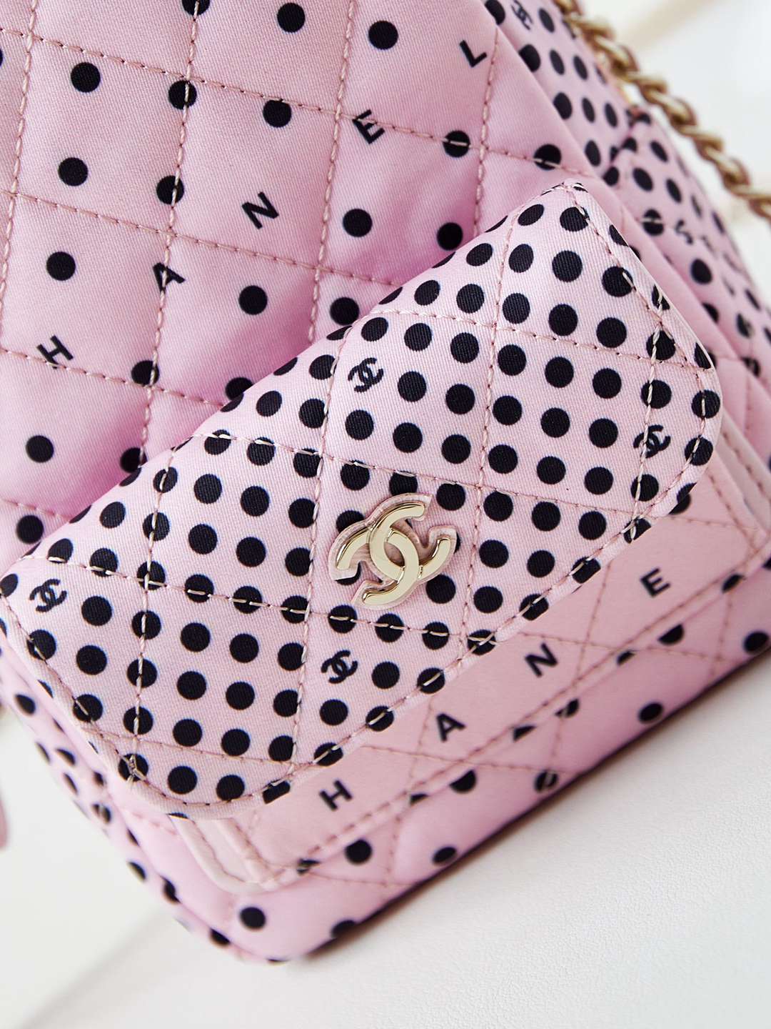 24SCHANELmini原單毛呢布彩色搭配女款斜挎包單肩包
