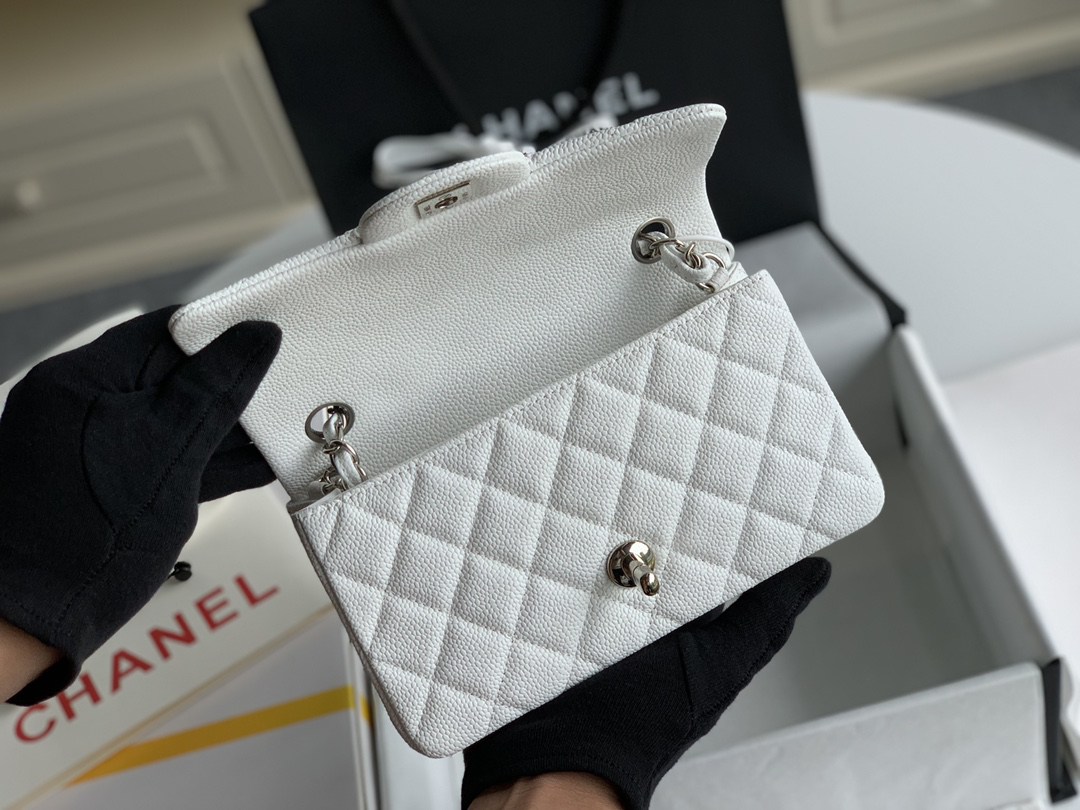 Chanel CF Mini 獨特設計mini斜挎包A貨單肩包零錢包