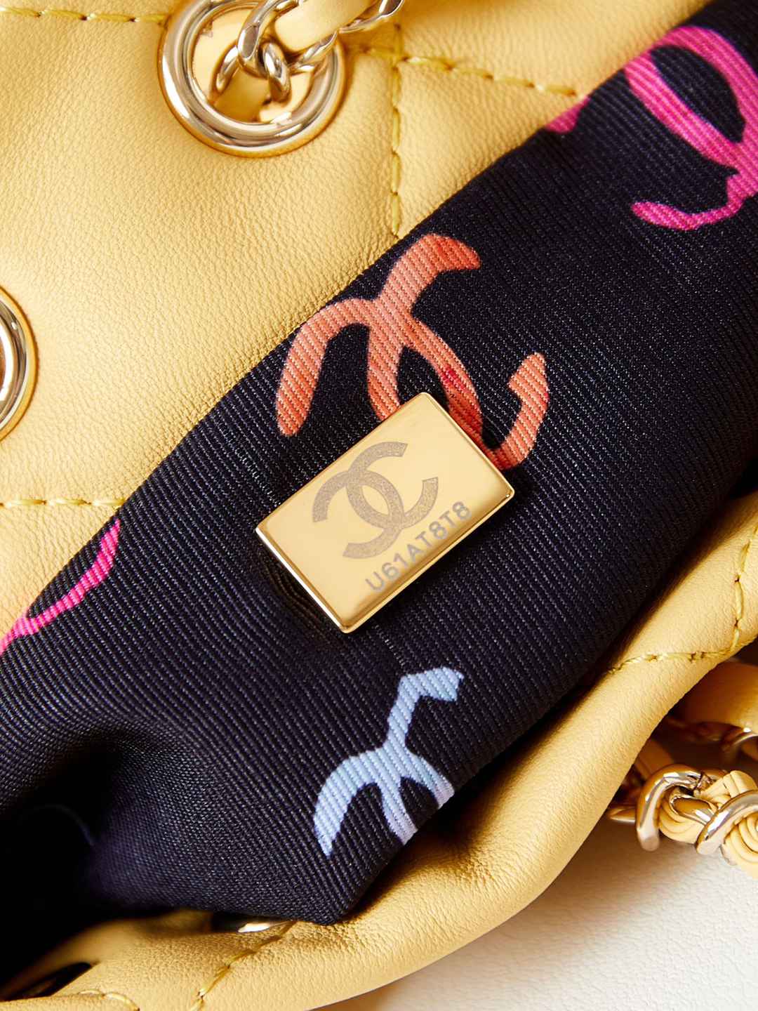 CHANEL高仿羊皮材質水桶包單肩包錢包