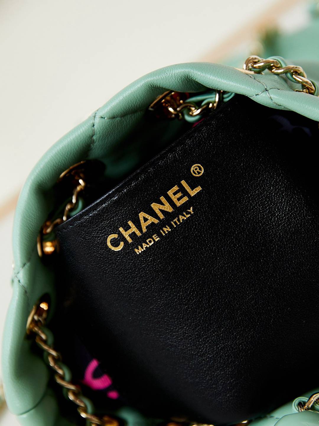專櫃同步CHANEL香奈兒一比一復刻水桶包全套包裝