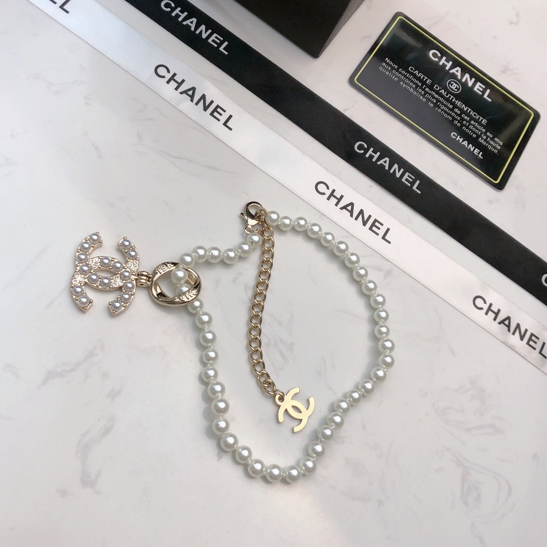CHANEL香奈兒高仿珍珠項鏈 女款鏈子