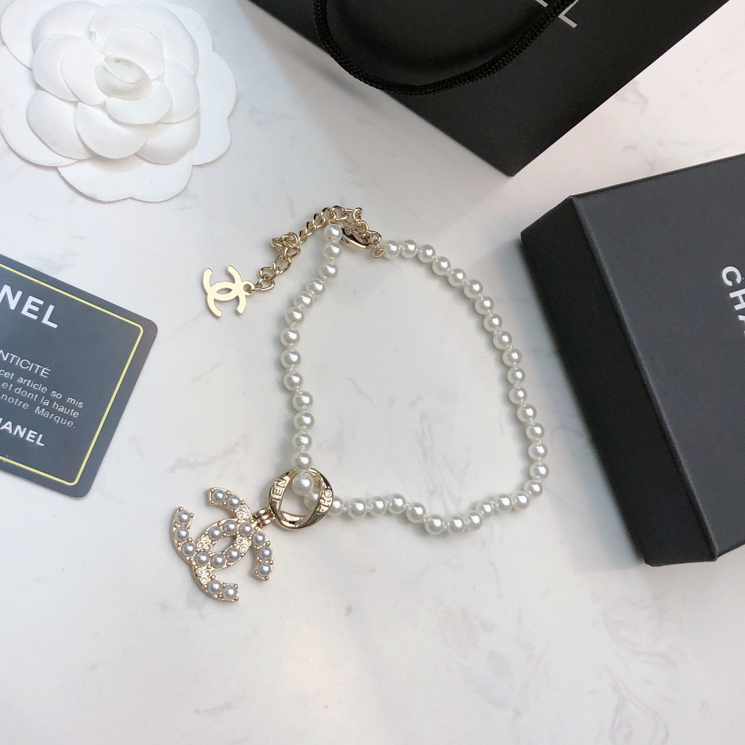 CHANEL香奈兒高仿珍珠項鏈 女款鏈子