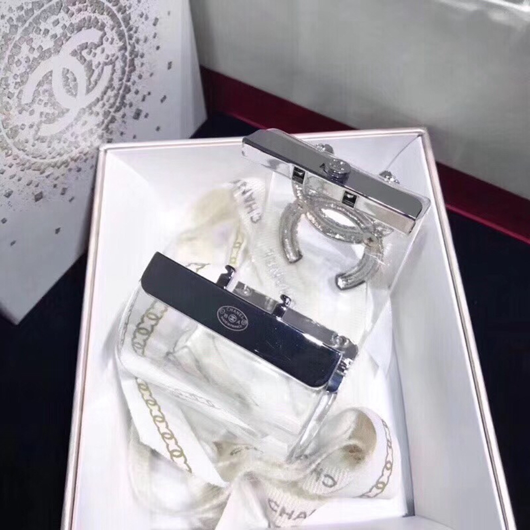 頂級A貨一比一香奈兒CHANEL透明手鐲