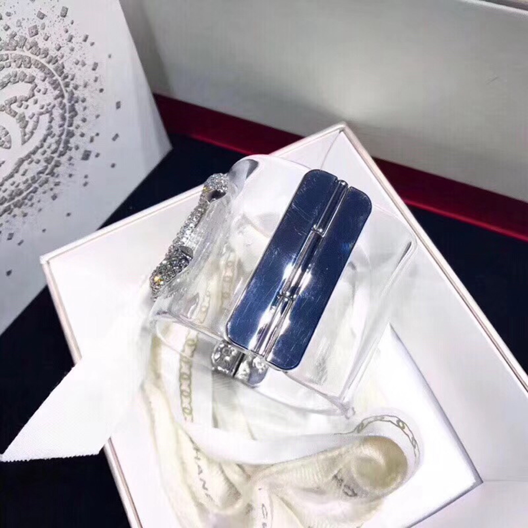 頂級A貨一比一香奈兒CHANEL透明手鐲